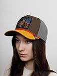 Бейсболка GOORIN BROTHERS арт. 101-1327 (коричневый / рыжий)
